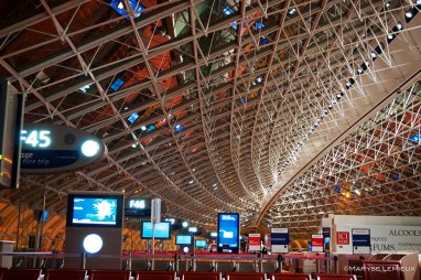 Arrivée à 5:49 du matin.